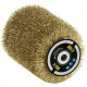 Occasion - Brosse fil laitonné 0,3mm Ø80mm - FARTOOLS - pour décaper/dégriser le bois, le métal ou la pierre