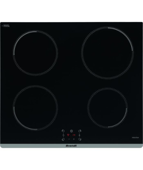 Occasion - Plaque induction BRANDT - 4 feux - 60 CM  - TI464B