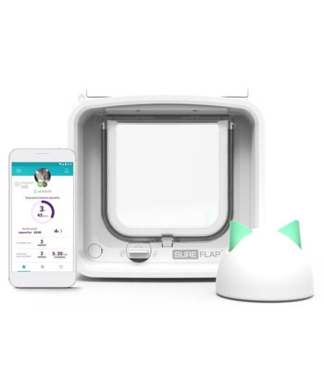 Occasion - SUREFLAP Chatiere Connect a puce électronique + Hub - iDSCFWTB1 - Blanc