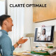 Occasion - Webcam - Full HD 1080p - LOGITECH - Brio 100 - Microphone intégré - Graphite - (960-001585)