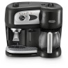 Occasion - Machine Expresso combiné pompe - DELONGHI - BCO261B.1 - 15 bars - Dosettes et Café moulu - Noir et blanc