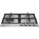 Occasion - Plaque gaz BEKO - 3 feux + 1 wok -  58x51 cm - HIAW64325SX