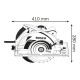 Occasion - Scie circulaire Bosch Professional GKS 85G - 060157A900