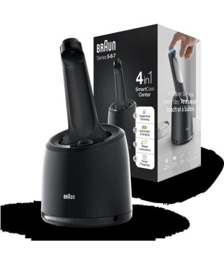 Occasion -Braun 4 En 1 Centre De Nettoyage SmartCare Pour Rasoir Électrique Series 5, 6 Et 7, Nouvelle Génération