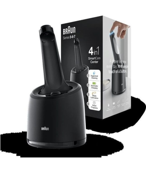 Occasion -Braun 4 En 1 Centre De Nettoyage SmartCare Pour Rasoir Électrique Series 5, 6 Et 7, Nouvelle Génération