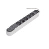 Occasion - CHACON Bloc multiprise parafoudre avec interrupteur 6 prises 16A 1,5m gris