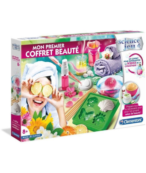 Occasion -CLEMENTONI Science & Jeu -Mon premier coffret Beauté - Jeu scientifique
