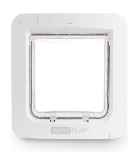 Occasion - SUREFLAP Grande chatière a puce électronique Connect - Blanc - Pour chat et chien