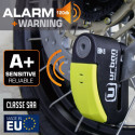 Occasion - Antivol SRA - Bloque Disque Noir et jaune ø14 mm - Hi-Tech Alarme