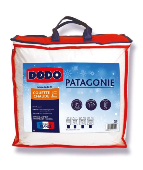 Occasion -DODO Couette chaude Patagonie blanc - 240 x 260 cm