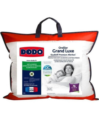 Occasion -DODO Oreiller Grand luxe Quallofil Allerban 50x70cm