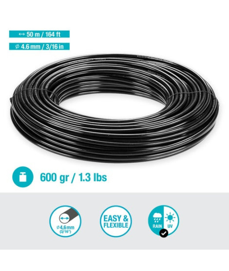 Occasion -GARDENA Tuyau a goutteur incorporés enterré 4,6 mm 