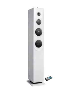 Occasion -INOVALLEY HP33-CD Tour de son Bluetooth - Lecteur CD - Blanc