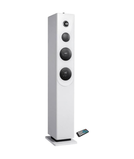 Occasion -INOVALLEY HP33-CD Tour de son Bluetooth - Lecteur CD - Blanc