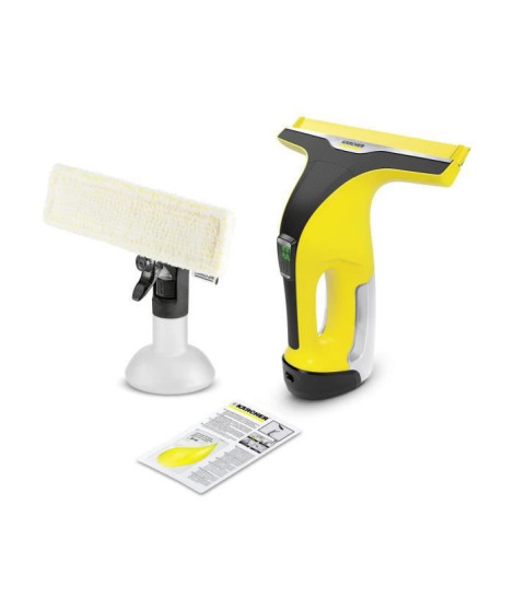 Occasion -KARCHER 16335100 Nettoyeur vitre WV6+ - 2en1 -  1h40 d'autonomie - 100-200V - Réservoir 150ml