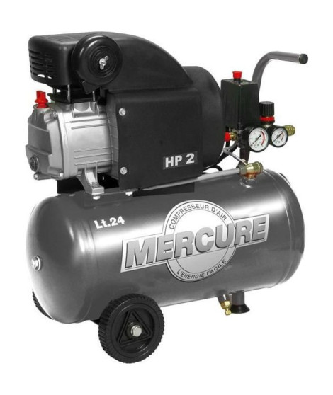 Occasion - MERCURE Compresseur d'air 24L 2HP