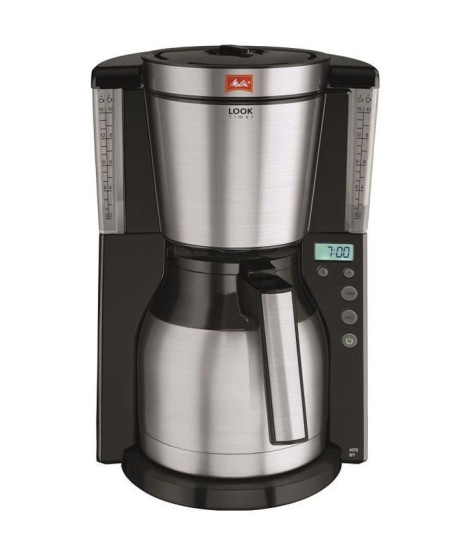 Occasion - Cafetiere filtre programmable MELITTA Look IV Therm Timer avec verseuse isotherme - Noir