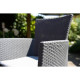 Occasion - Chaise de salle a manger de jardin Iowa - Keter - Gris - Fauteuil en résine de synthese - Design - Adulte