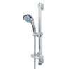 Occasion - ROUSSEAU Barre de douche + douchette sans robinet Heko - Chromé
