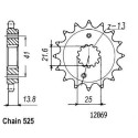 Occasion -Pignon Honda - 525 - 16 Dents - Similaire JTF296