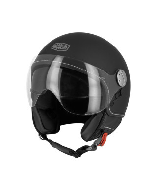 Occasion-Casque Jet S783 FLAVIO noir mat XL