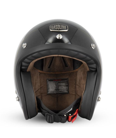 Occasion -Casque Jet Cafe Racer S250 Noir Pailleté  Brillant - Taille M
