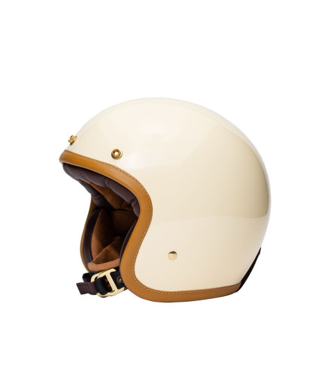 Occasion -Casque THE CLASSIC Creme Marron Taille M