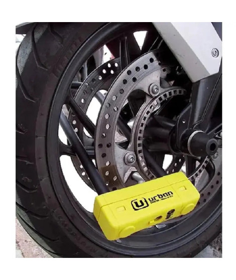 Occasion - Antivol SRA - U - UR85 - ø18 - 85*300 Homologation Noir & Jaune