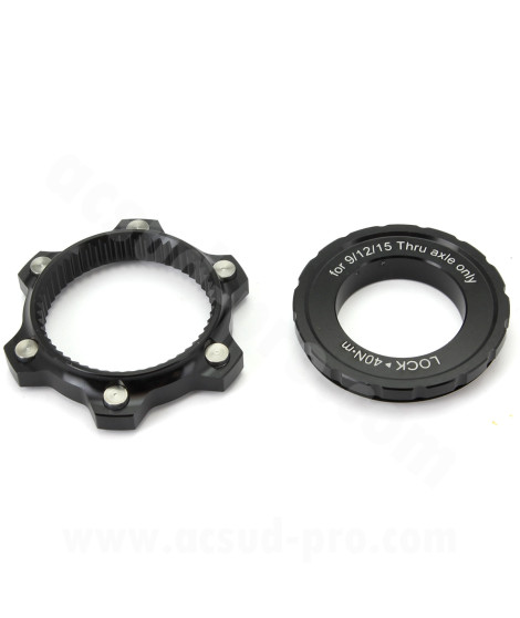 ADAPTATEUR FREIN A DISQUE 6 TROUS/CENTERLOCK