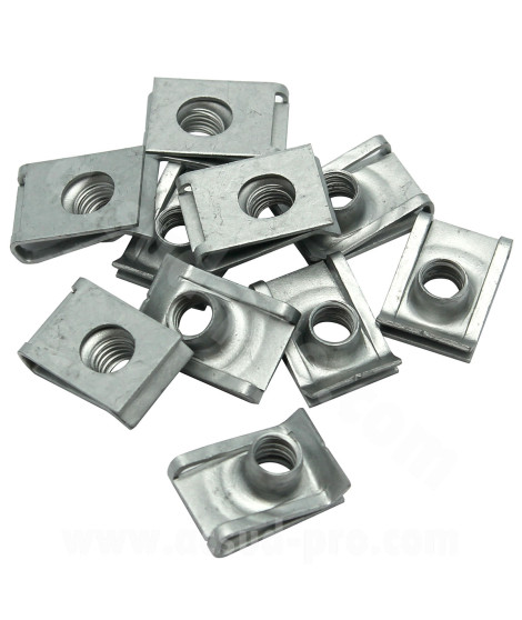 AGRAFES DE CARROSSERIE M8 (SACHET DE 10 PIECES)