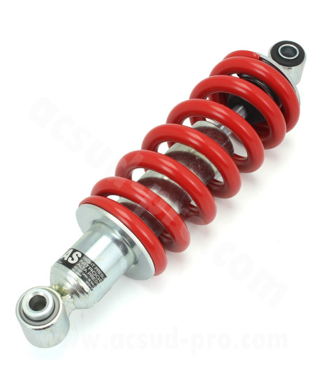 AMORTISSEUR MOTO TNT GAZ ADAPT. DERBI GPR 50 / 80cc  2005 / GILERA GP / PEUGEOT XR6 / CAGIVA  (L : 260mm)