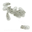 AMPOULE / LAMPE STANDARD 12V 5W CULOT W2.1 x 9.5D NORME W5W T10 WEDGE BLANC (CLIGNOTANT) ( VENDU BOITE DE 10PCS )