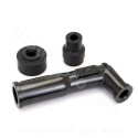 ANTIPARASITE / CAPUCHON DE BOUGIE  XD05F BLACK ( 8072 )