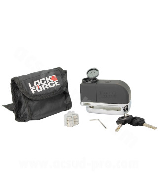 ANTIVOL BLOQUE DISQUE AVEC ALARME LOCKFORCE  Ø7mm
