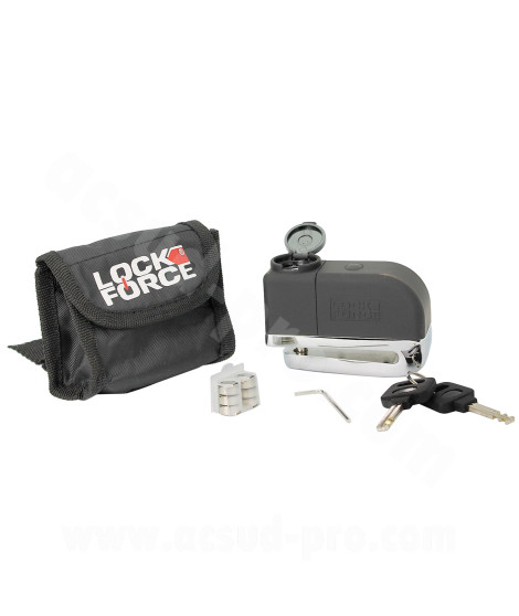 ANTIVOL BLOQUE DISQUE AVEC ALARME LOCKFORCE  Ø7mm