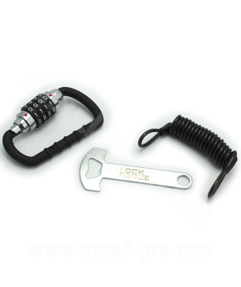 ANTIVOL DE CASQUE LOCKFORCE LOCKNESS (SCOOTER / MAXISCOOTER / VELO)