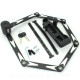 ANTIVOL VELO ARTICULE A CLE LOCK FORCE GRENAT L 0.9m
