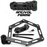 ANTIVOL VELO ARTICULE A CLE WTP GRENAT L 0.75m