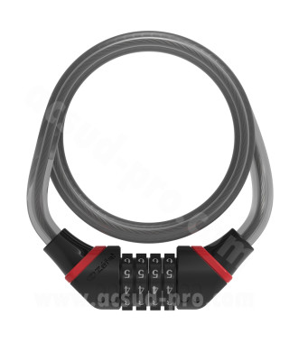ANTIVOL VELO SPIRAL A CODE ZEFAL K-TRAZ C6 CODE Ø12mm L 1.80m