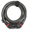 ANTIVOL VELO SPIRAL A CODE ZEFAL K-TRAZ C9 HAUTE SECURITE Ø15mm L 1.80m