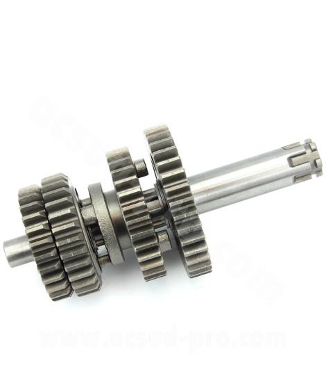 ARBRE SECONDAIRE COMPLET ADAPT MOTEUR LIFAN 139FMB-B / MASH FIFTY / ARCHIVE CAFE RACER /  SCRAMBLER 50CC