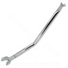 BARRE DE RENFORT CHROME COUDEE RONDE ADAPT. PEUGEOT 103 MVL  / SP / VOGUE