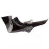 BAS DE CAISSE  ADAPT. MBK NITRO / YAMAHA AEROX 1998-2012 NOIR MAT