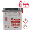 BATTERIE YUASA YB10L-B2 12V-11.6 Ah  PIAGGIO X9 125