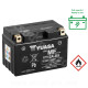 BATTERIE YUASA YT12A-BS 12V-10.5A AGM - SANS ENTRETIEN -LIVREE AVEC PACK ACIDE