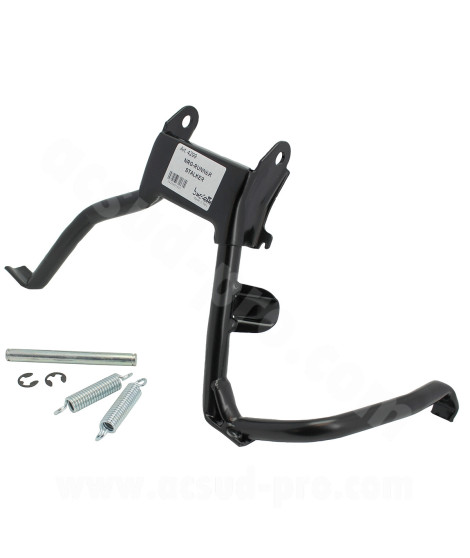 BEQUILLE CENTRALE BUZZETTI ADAPT. GILERA 50 STALKER. RUNNER / PIAGGIO 50 NRG / APRILIA 50 SR NOIR ( 4299 )