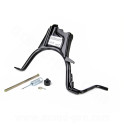 BEQUILLE CENTRALE BUZZETTI ADAPT. MBK 50 BOOSTER 2004. ROCKET. NG / YAMAHA 50 BWS 2004. BUMP. SPY NOIR  ( 8595 )