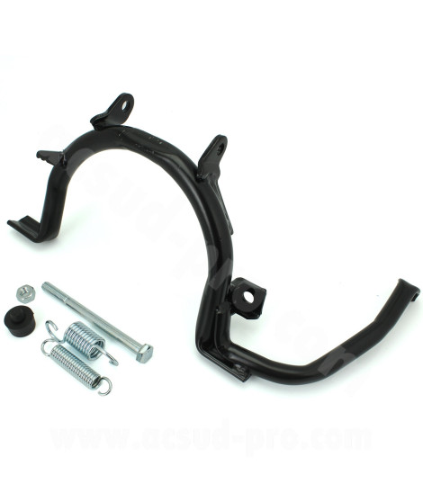 BEQUILLE CENTRALE BUZZETTI ADAPT. PIAGGIO 50 LX 4T. 50 ET4. 125 LX 4T. 125 ET4. 50 ZIP 4T (OEM : 271144-582155) ( 4418 )