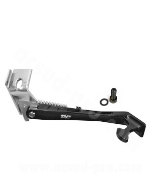 BEQUILLE LATERALE ALU TNT ADAPT. MBK NITRO / YAMAHA AEROX NOIR MAT