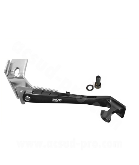 BEQUILLE LATERALE ALU TNT ADAPT. MBK NITRO / YAMAHA AEROX NOIR MAT